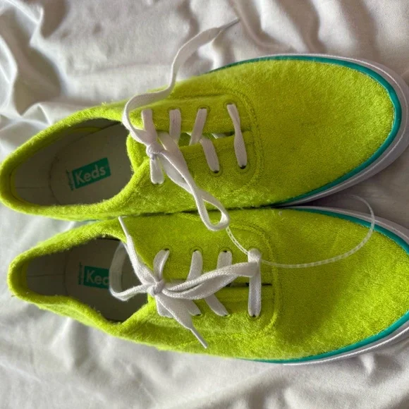 Keds Shoes Womens Keds Green Sneakers Casual Athletic Style